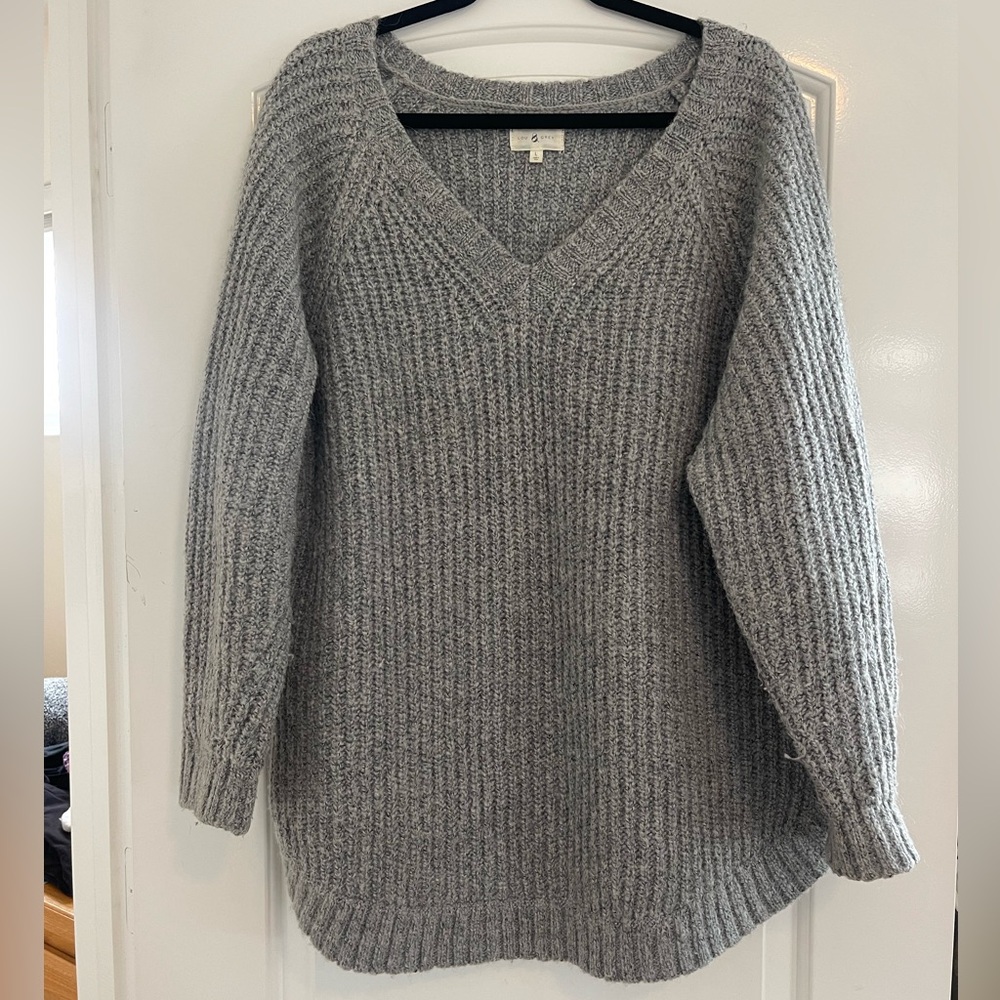 Grey Thick Sweater